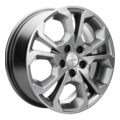 Khomen Wheels KHW1711 (Coolray) 6.5x17 5x114.3 ET45 d54.1